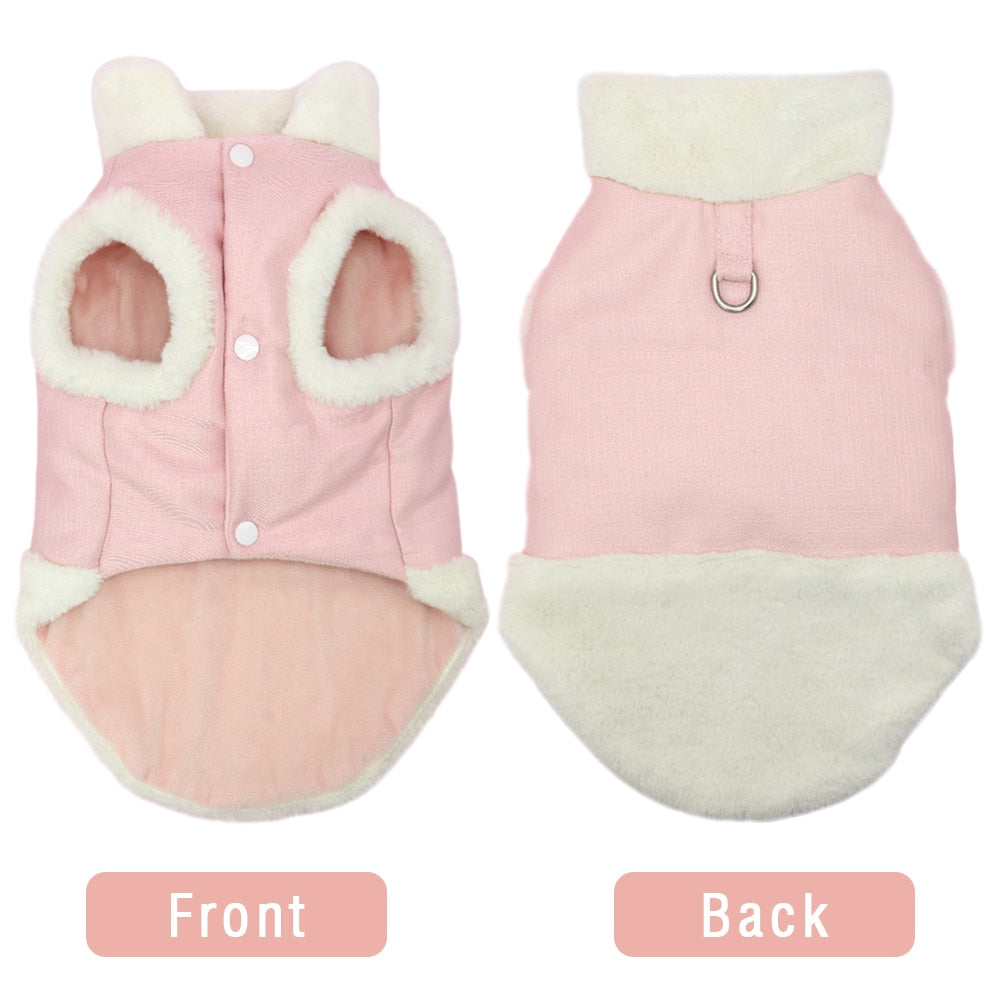 Winter Warm Dog Pet Coat for Small Dogs - Chihuahua, French Bulldog, Puppy Vest