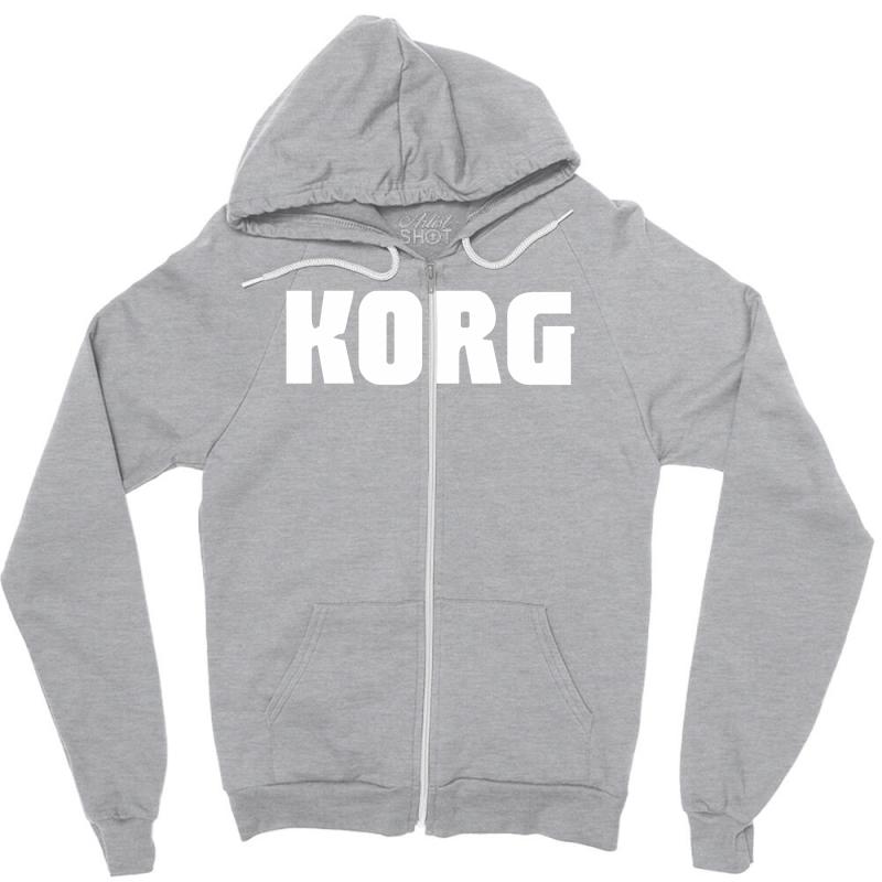 Korg New Zipper Hoodie by MDK ART