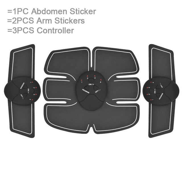 Wireless Muscle Stimulator Smart Fitness Abdominal Training Belt for Weight Loss