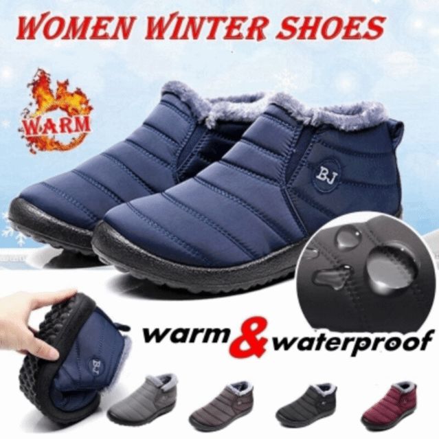 Waterproof Non-Slip Warm Snow Boots for Women and Men
