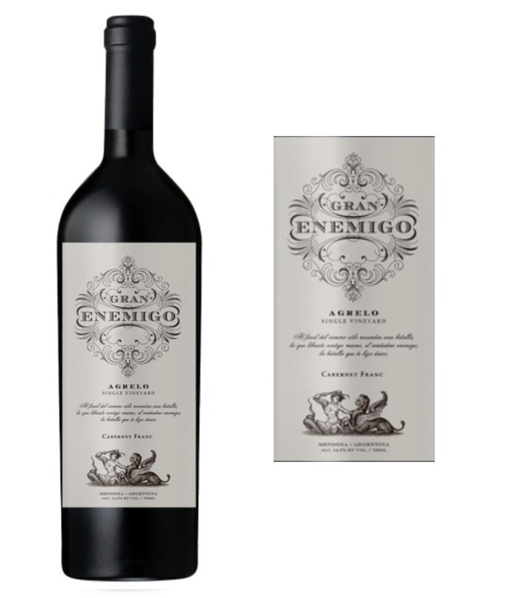 El Enemigo Gran Enemigo Agrelo Single Vineyard Cabernet Franc 2017 (750 ml)