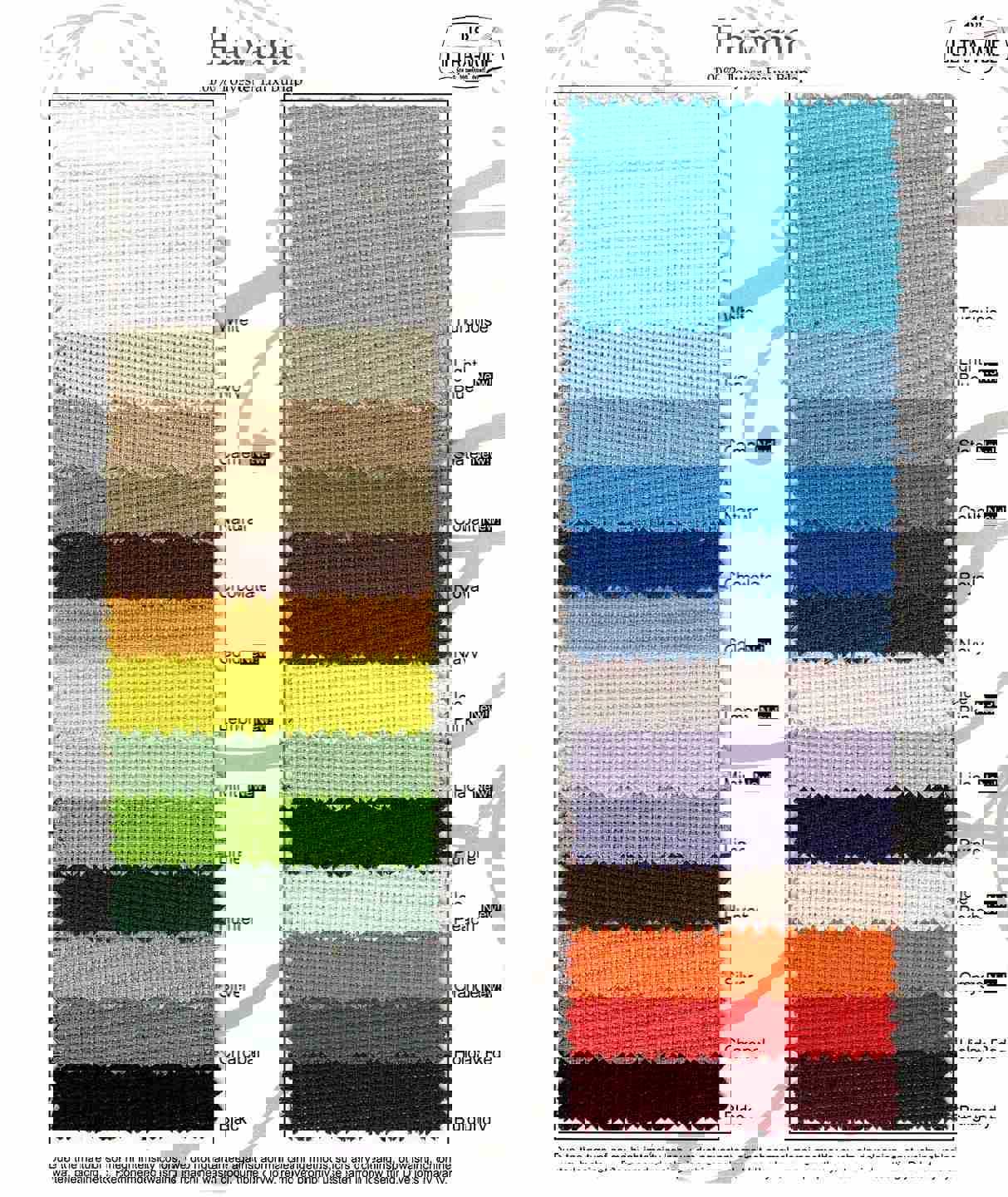 Havana Table Runner Set of 4 - Premium Quality with Easy Care