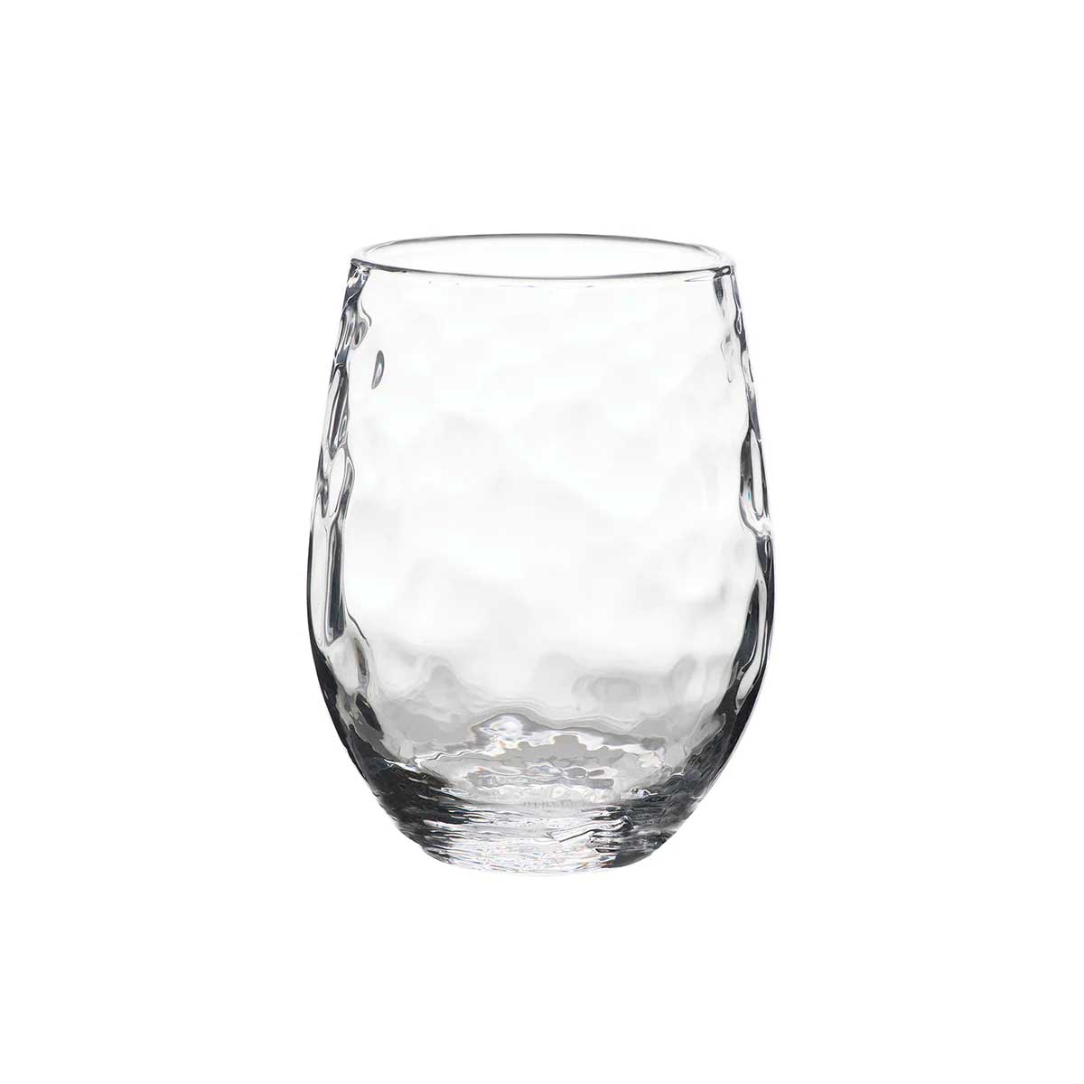 PURO CLEAR STEMLESS WHITE WINE GLASS