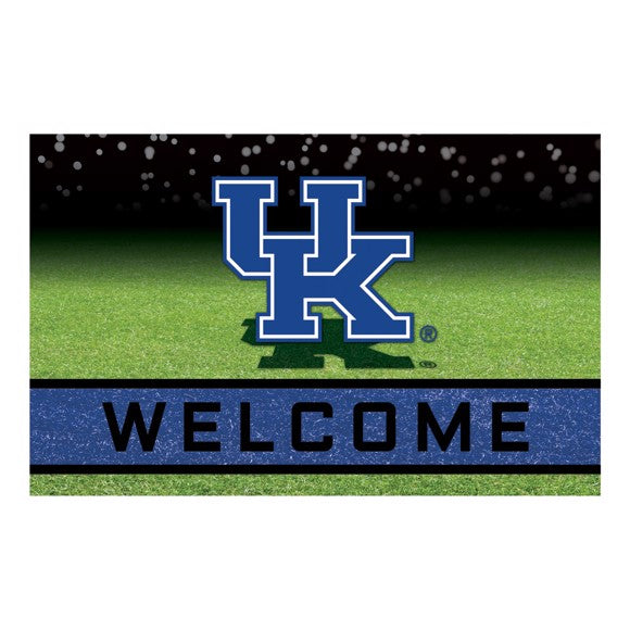 Kentucky Wildcats Crumb Rubber Door Mat by Fanmats - Heavy Duty, Officially Licensed