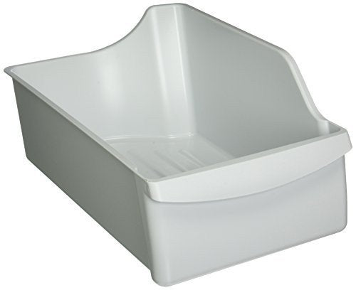 Frigidaire Refrigerator Ice Maker Cube Bucket Storage Bin 240385201 - Replacement Part (14 x 8 3/4)