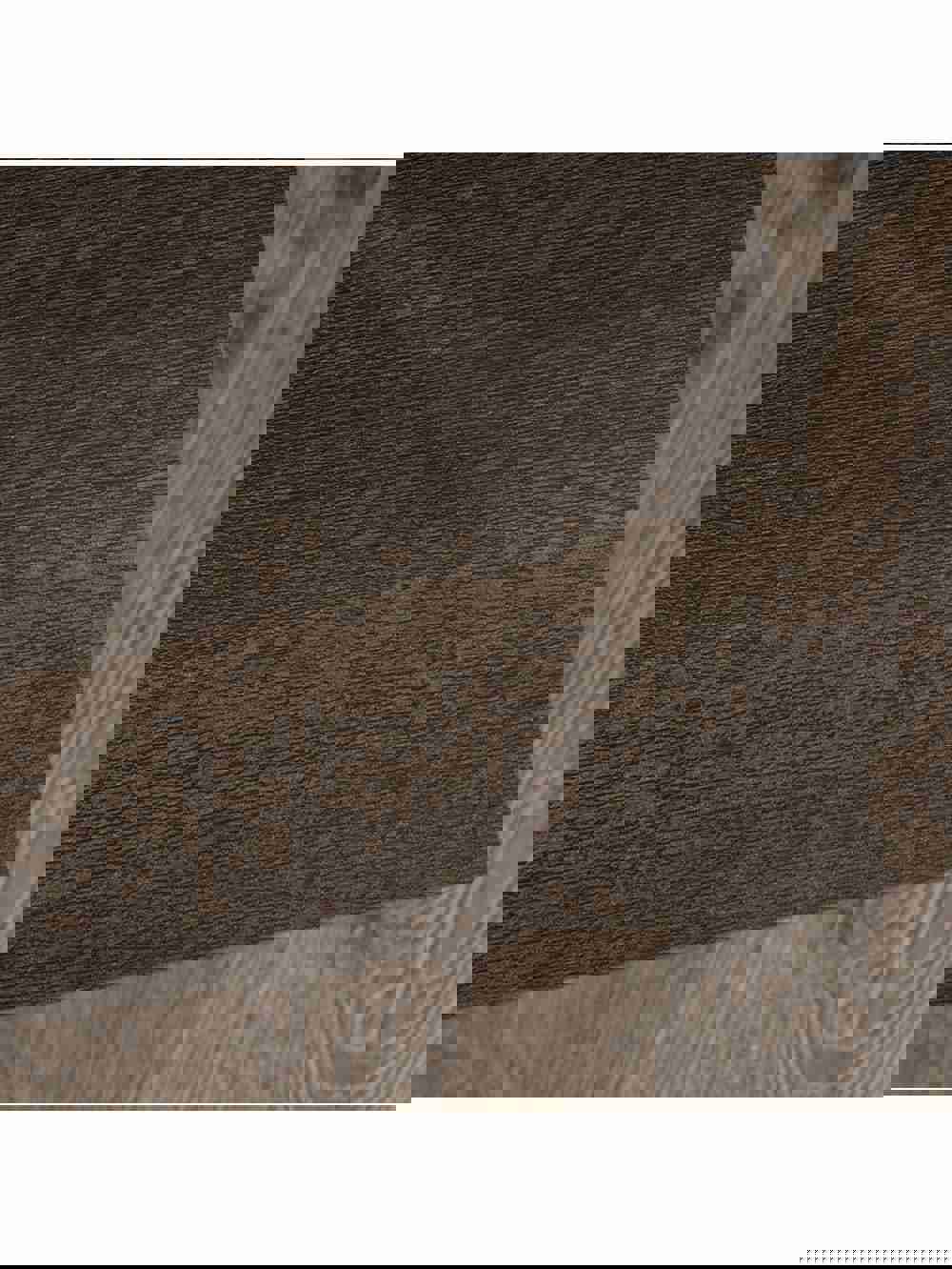 Sauder Outlet North Avenue Side Table, Rectangular, Smoked Oak/Black