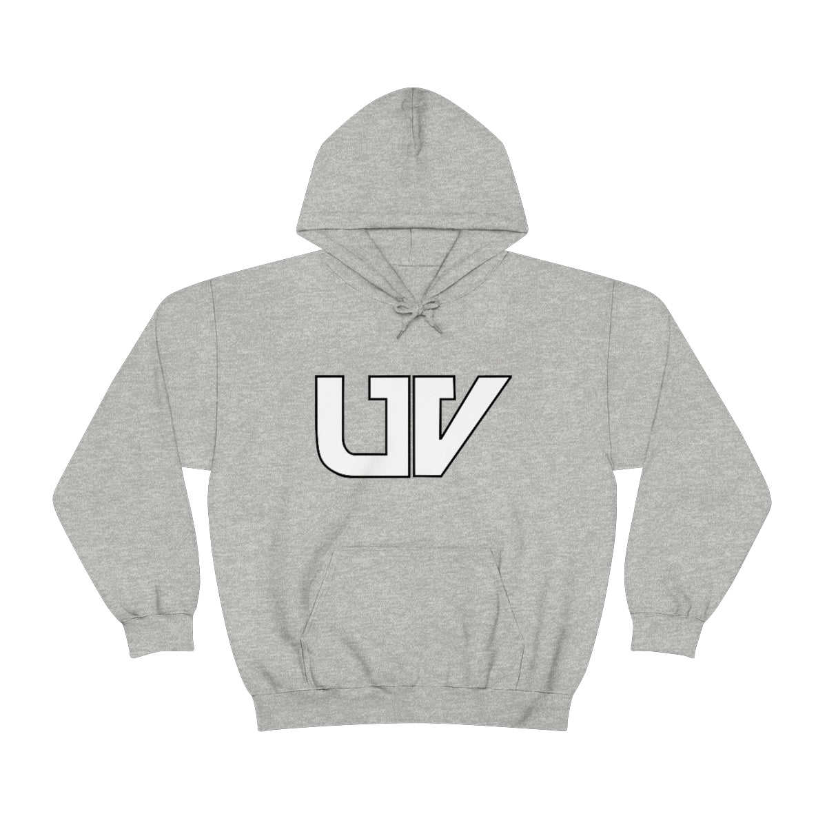 S-UV Hoodie White Logo - Extra Comfy & Stylish