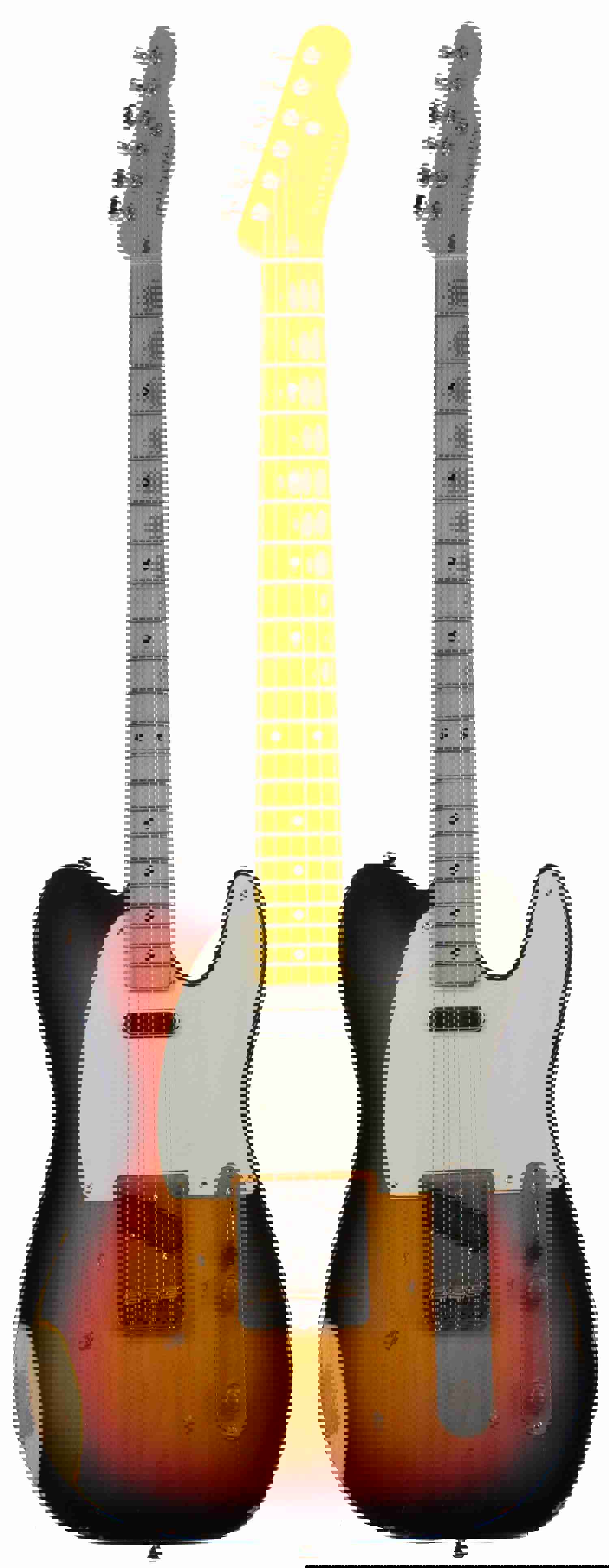 Nash T-57 Guitar, 3-Tone Sunburst, Medium Aging - Vintage Styled Tele Model