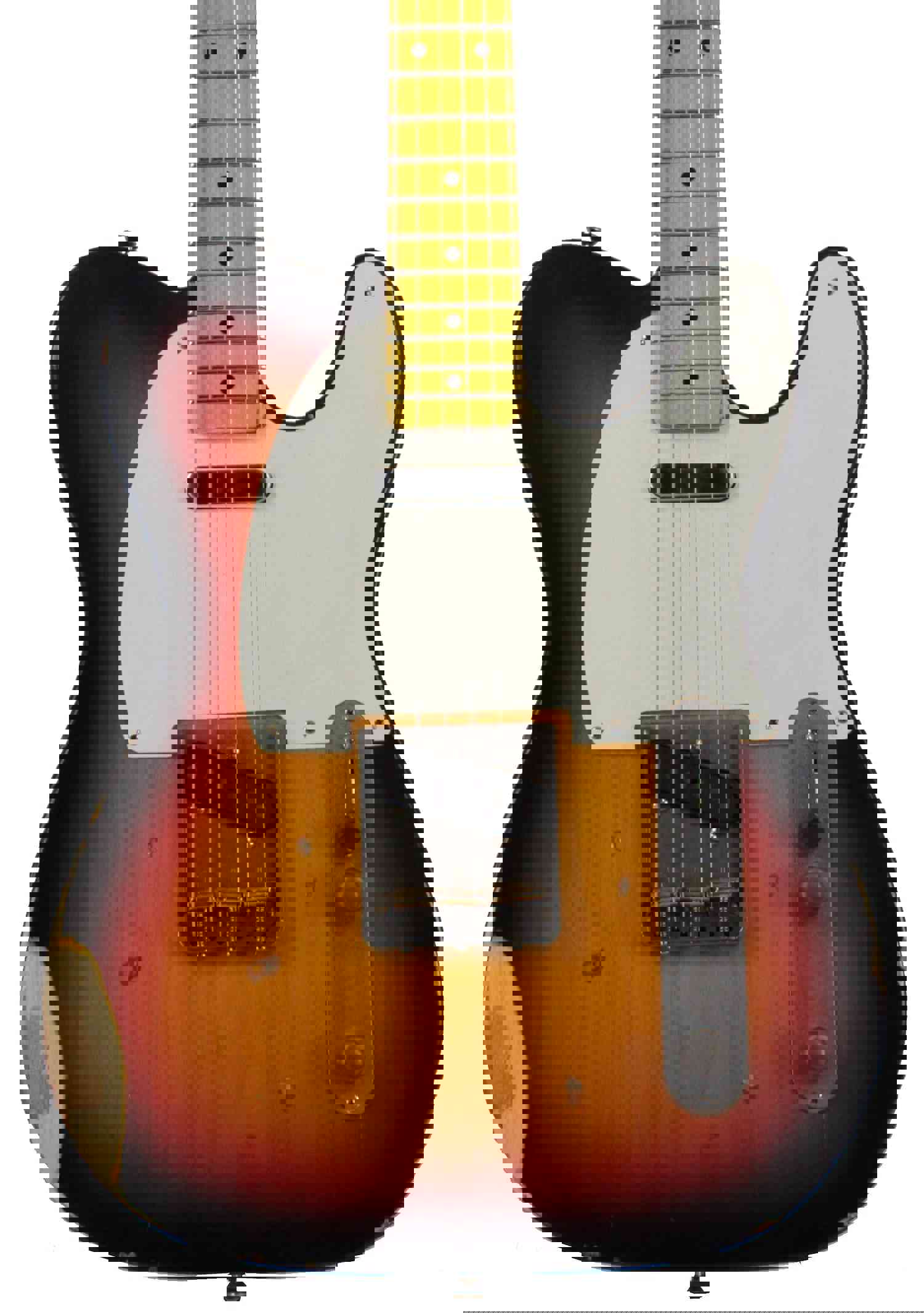 Nash T-57 Guitar, 3-Tone Sunburst, Medium Aging - Vintage Styled Tele Model