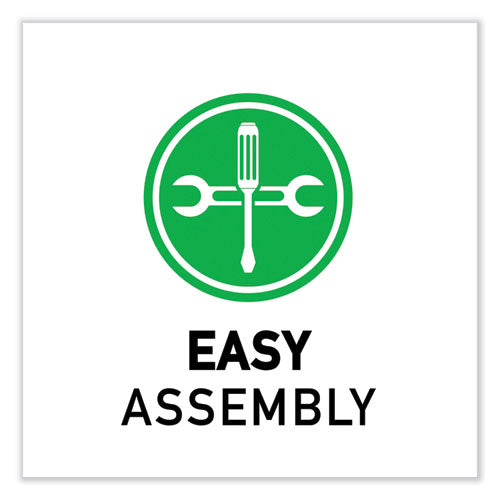 Correll Markerboard Activity Table - 60x24 Inches, White Top with Black Legs