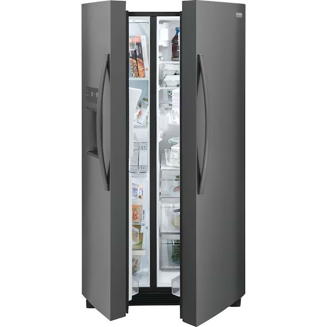 Frigidaire Gallery 25.6-cu ft Side-by-Side Refrigerator with Ice Maker and Water Dispenser