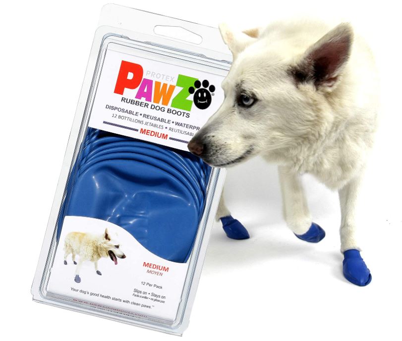 PawZ Dog Boots - Waterproof Snow Boots for Dogs (12 Pack)