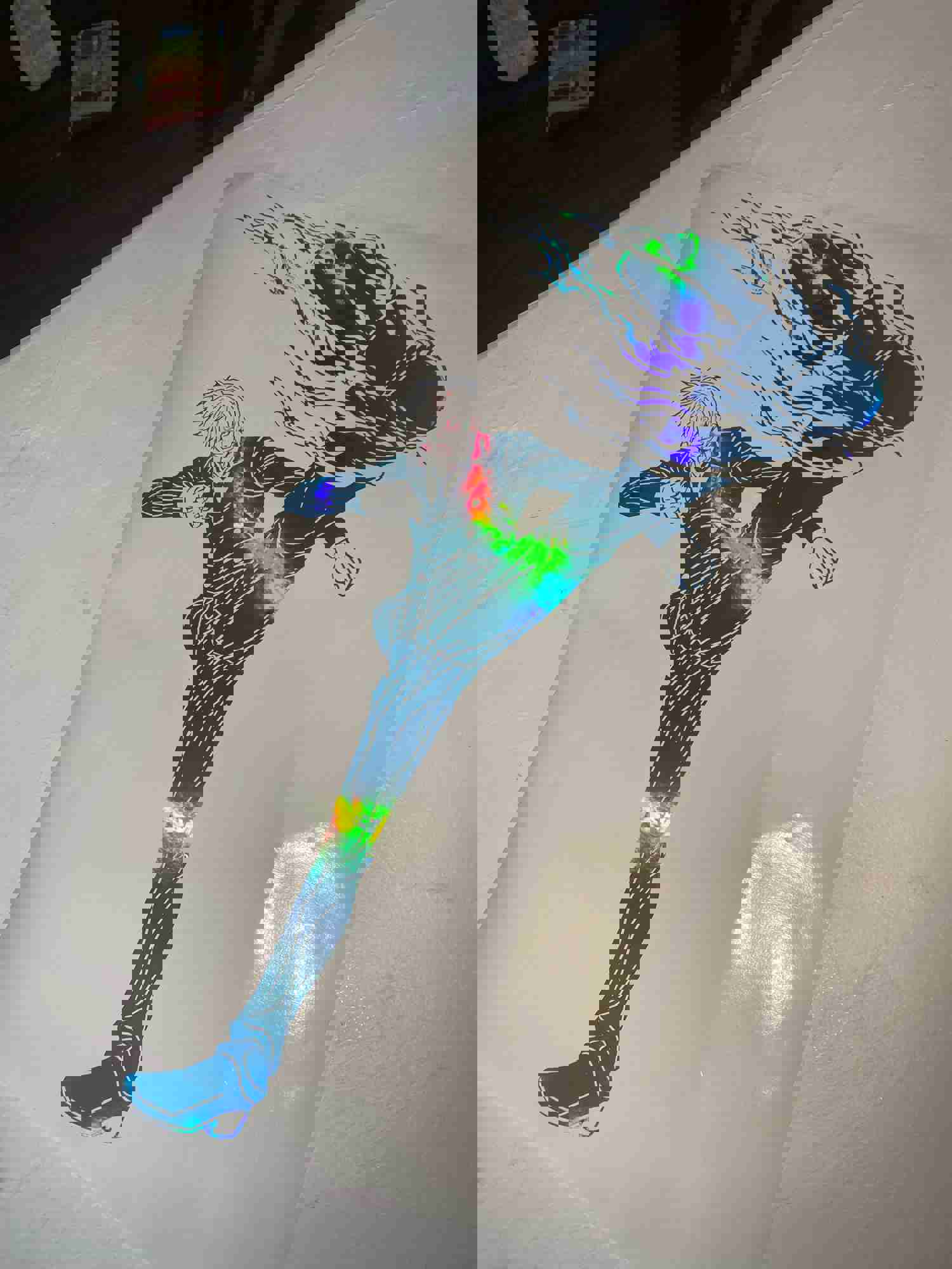 Sanji Anime Car Decal - Vinyl Sticker for Cars, Trucks, and Walls - Removable & Customizable