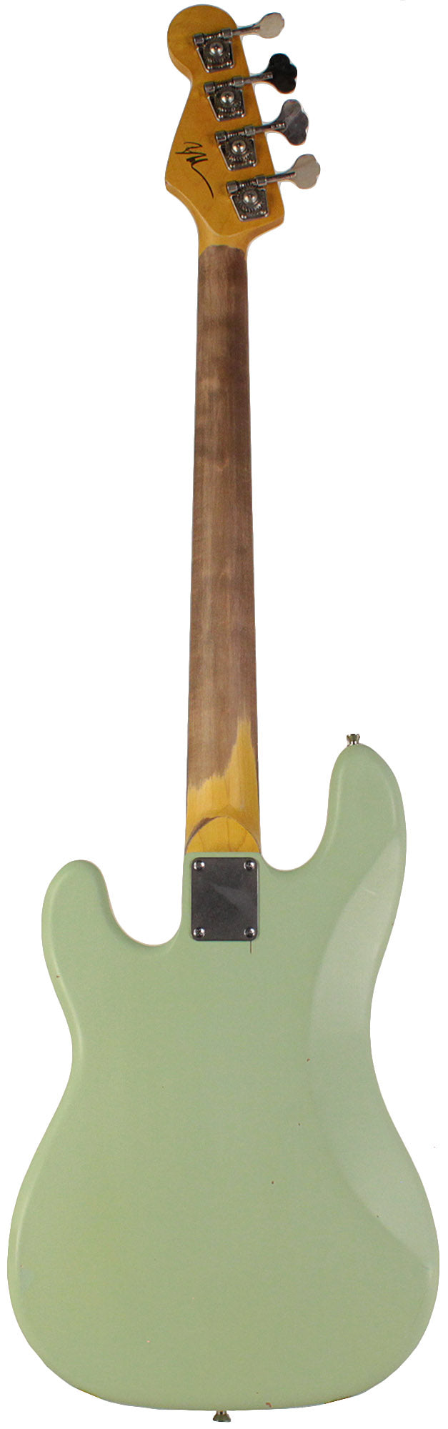 Nash PB-63 Bass Guitar, Surf Green, Light Aging