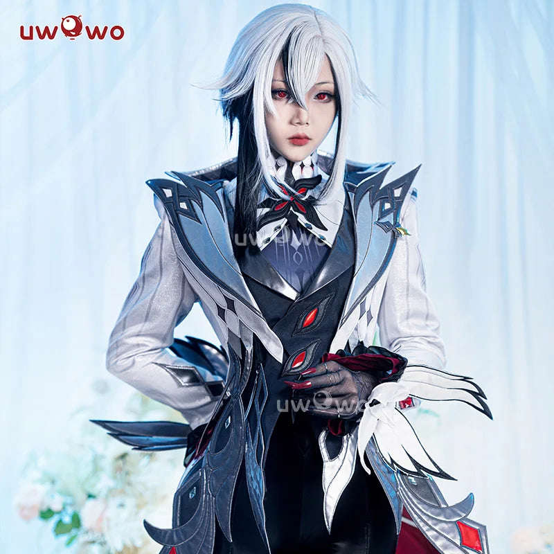 PRE-SALE UWOWO Exclusive Genshin Impact Arlecchino Cosplay Costume Game Outfit Halloween Costumes