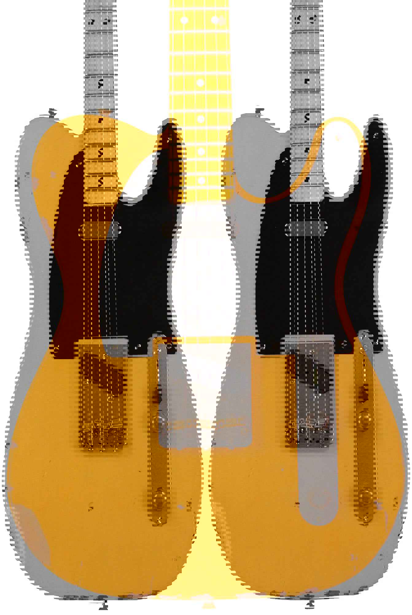 Nash T-52 Guitar, Butterscotch Blonde, Medium Aging