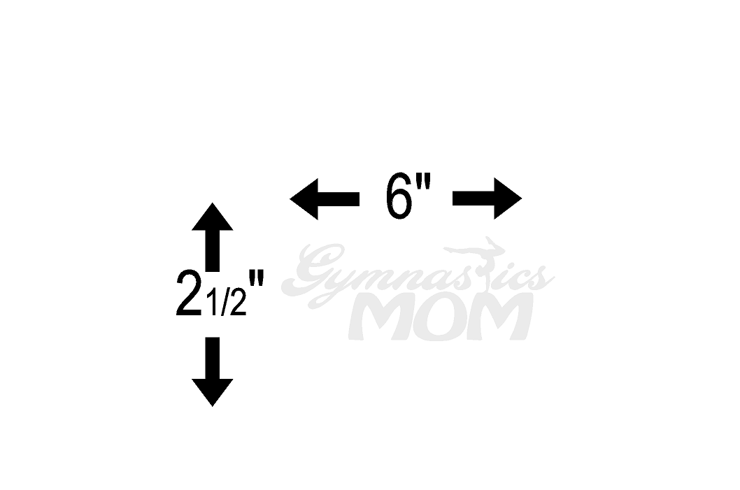 Gymnastics Mom (M37) Gymnastics Vinyl Decal Sticker | Waterproof | Easy to Apply