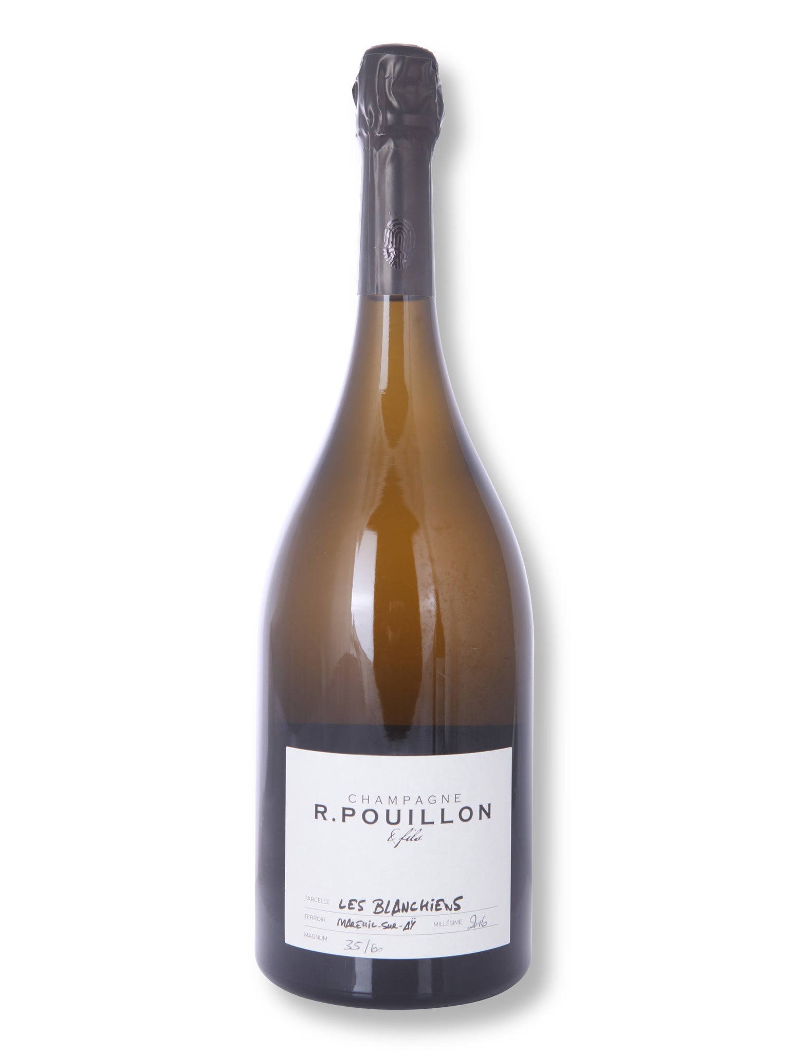 2016 R. Pouillon Les Blanchiens Brut Nature, Mareuil-sur-Äy 1er Cru (MAGNUM)