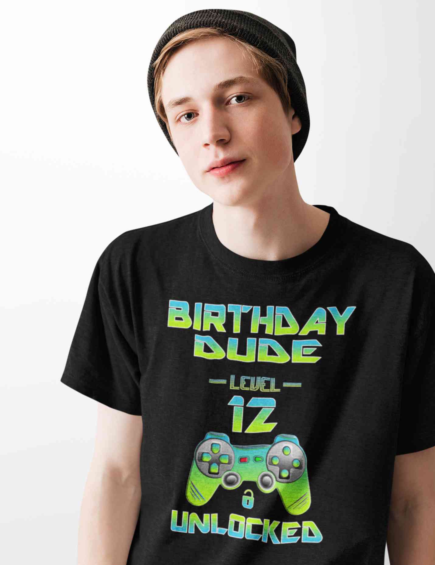 12th Birthday Shirt for Boys - Funny Birthday Gift Idea