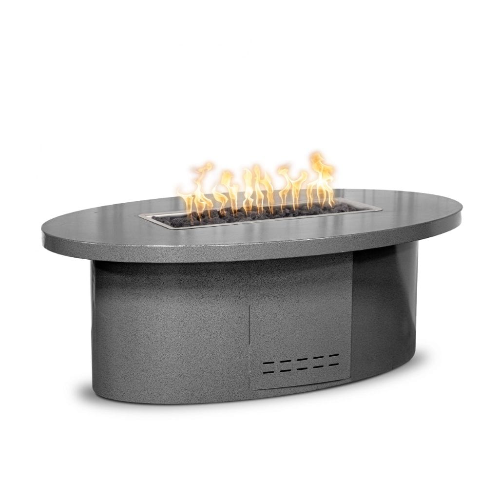 The Outdoor Plus 72-inch Vallejo Copper & Corten Steel & Stainless Steel Rectangle Fire Pit