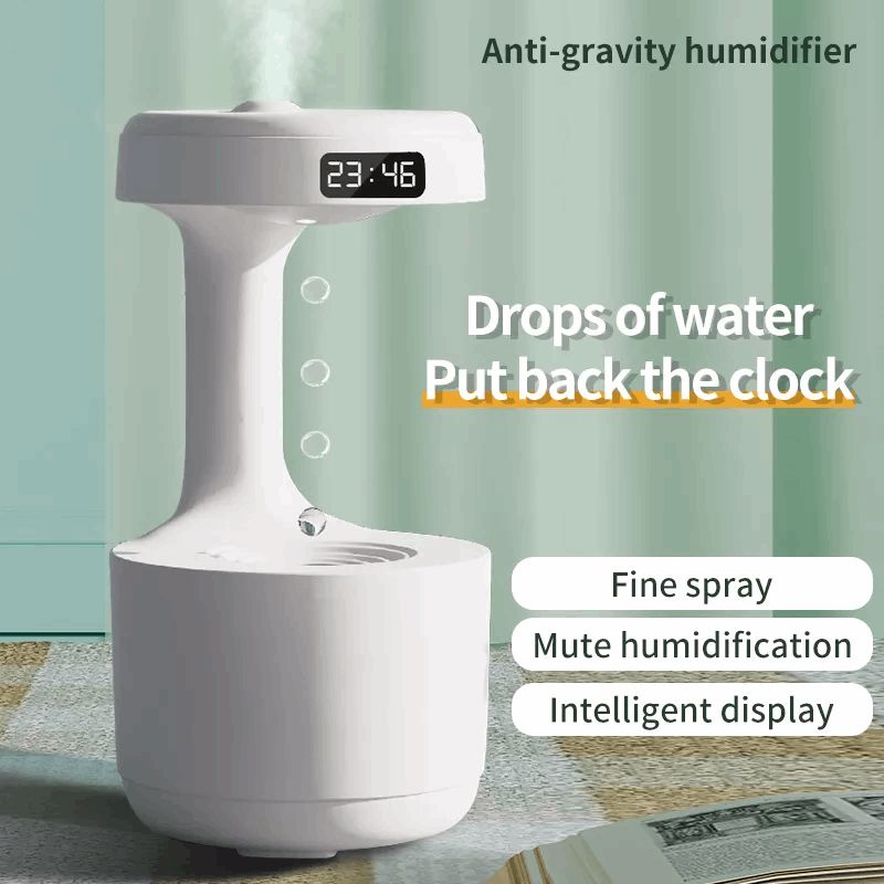 Anti-gravity Humidifier with Aromatherapy Function for Office and Bedroom