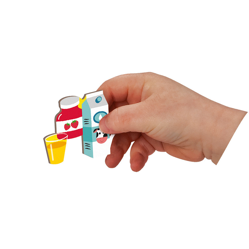 MAGNÉTIBOOK I LEARN THE TIME - Educational Magnetic Game with 75 Magnets