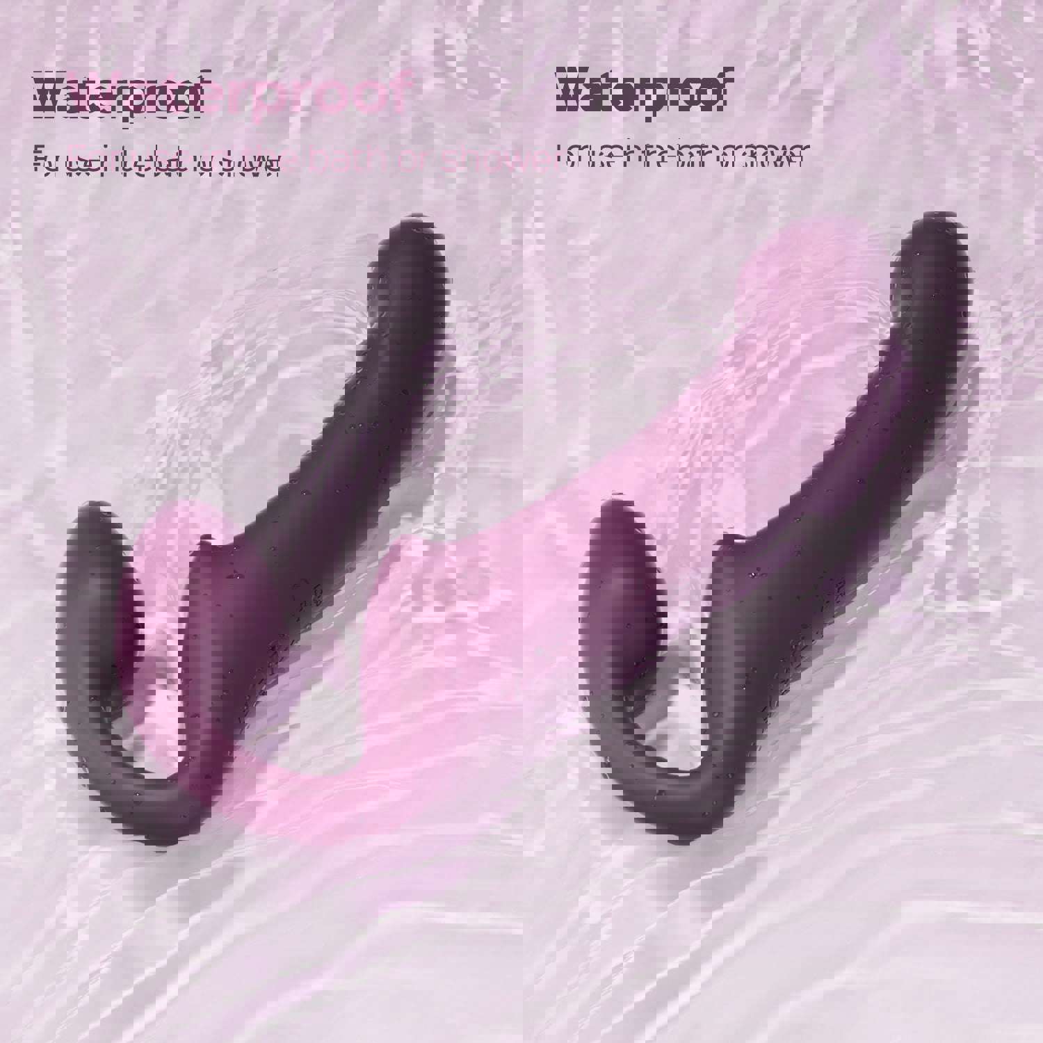 Bliss - Rotating Head Strapless Strap on - Red Wine