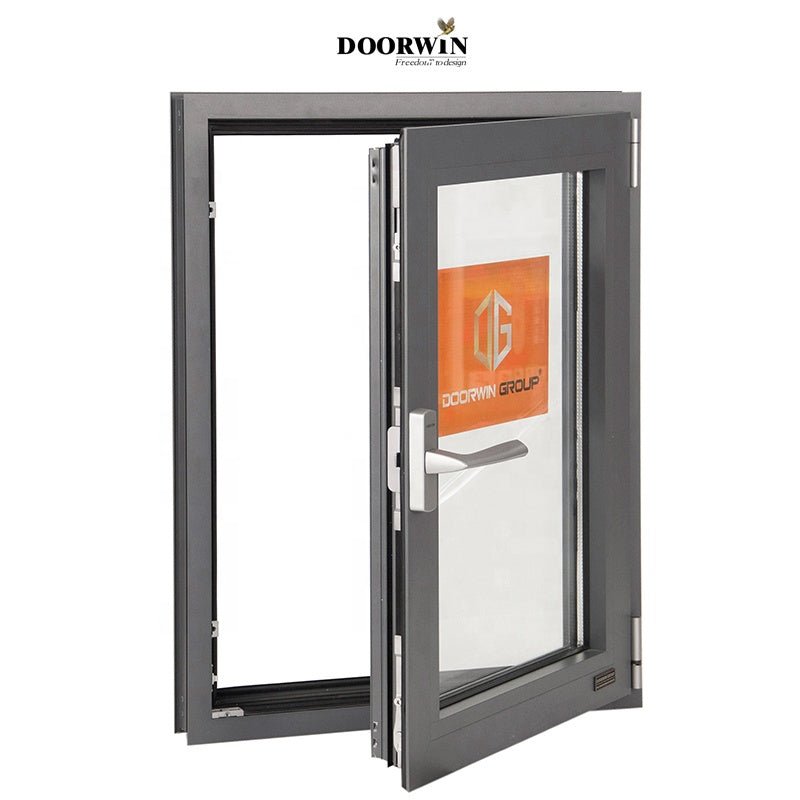 Doorwin Architect Series Energy Efficient Germany Thermal Break Aluminum Windows and Doors System