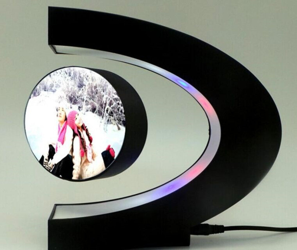 Kawaii Magnetic Levitation Photo Frame - Creative Floating Home Decor