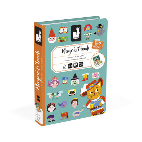 FAIRYTALES MAGNETIBOOK - 30 MAGNETS & 10 TEMPLATE CARDS