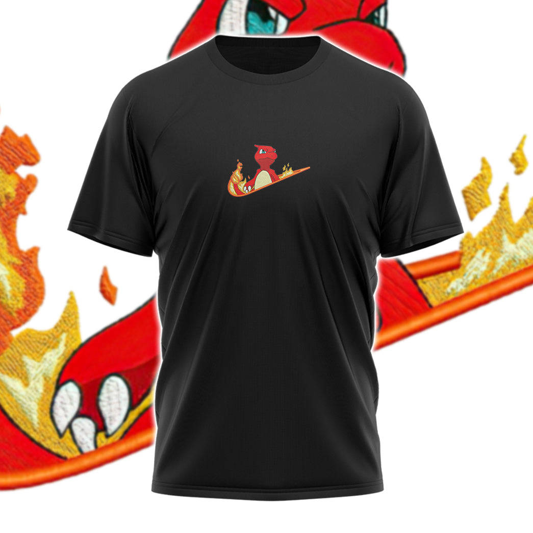 Charmeleon Simple Swoosh Custom 2-Side Printed Hoodie