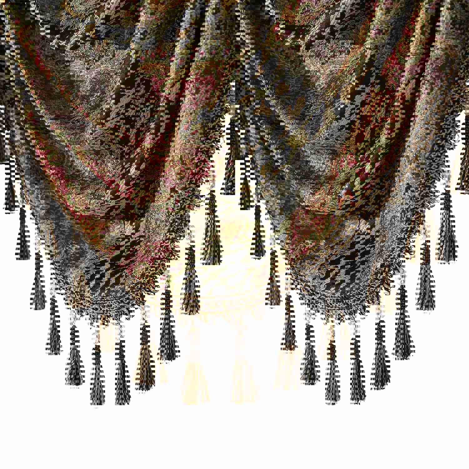 Leopard Print Swag Valance - Vintage Charm Window Drape