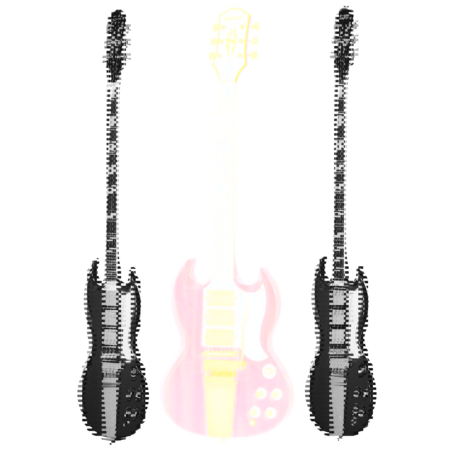 Epiphone Joe Bonamassa 1963 SG Custom - Dark Wine Red Electric Guitar