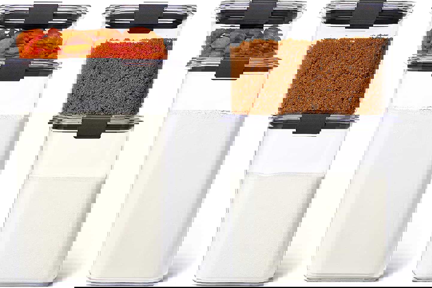 King Supply Brilliance Pantry Organization & Food Storage Containers with Airtight Lids, Set of 10 (20 Pieces Total)