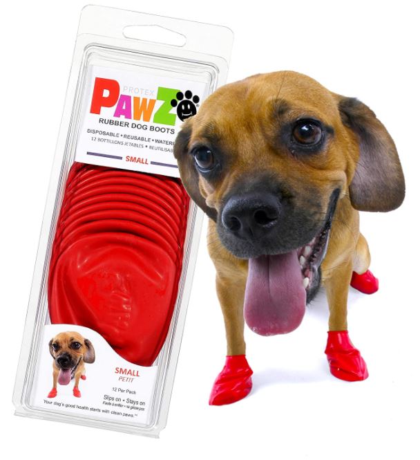 PawZ Dog Boots - Waterproof Snow Boots for Dogs (12 Pack)