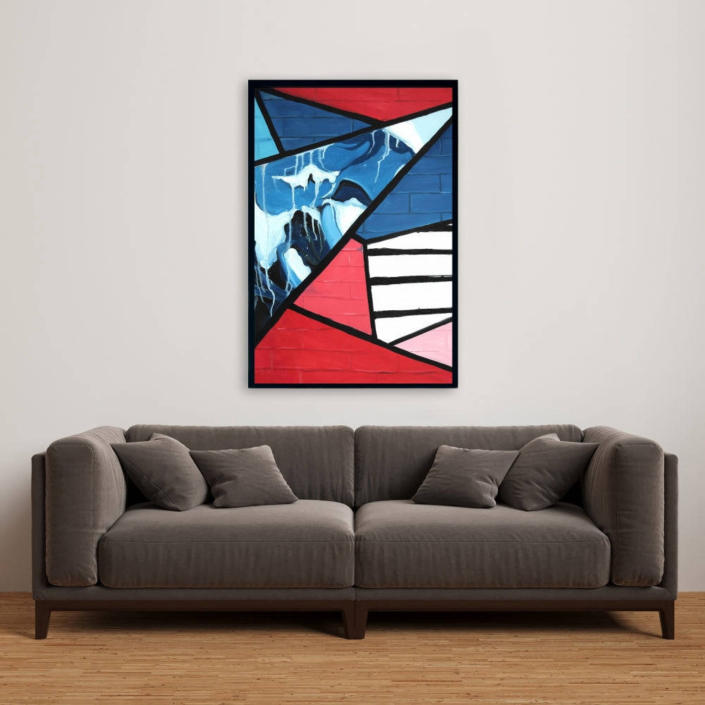 Diagonal Unity, Fine Art Gallery Wrapped Canvas 24x36