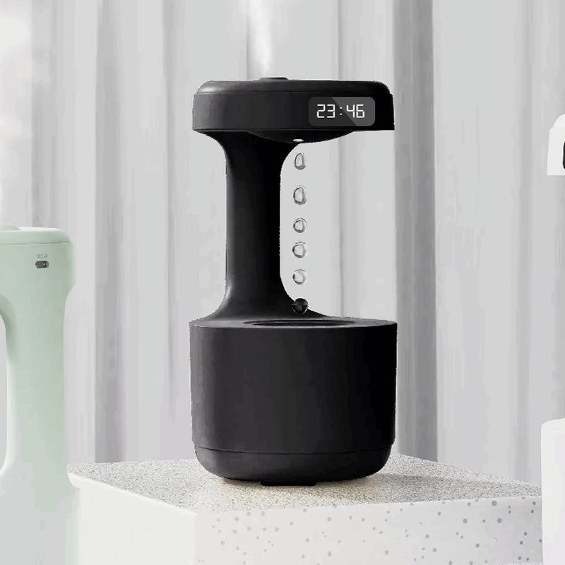 Anti-gravity Humidifier with Aromatherapy Function for Office and Bedroom