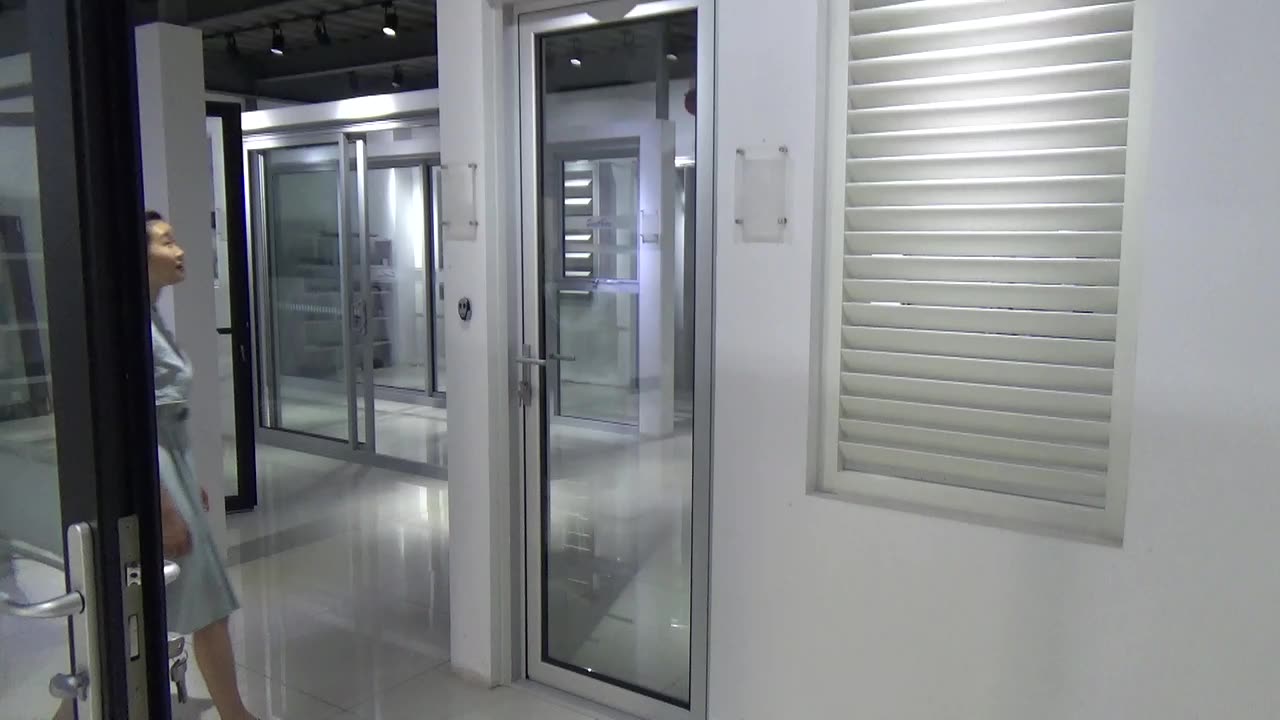 Superwu Aluminum French Hinged Doors - Energy Efficient Thermal Profiles