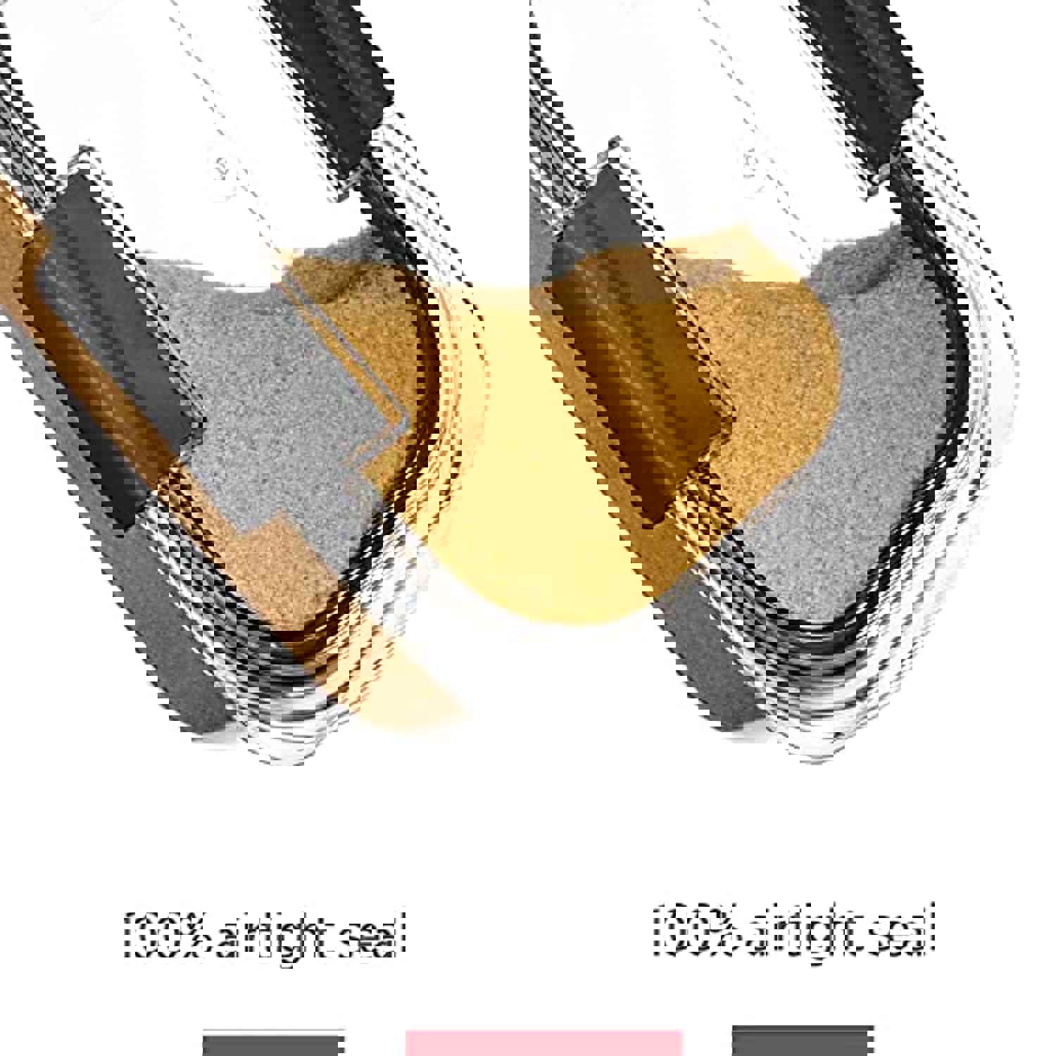King Supply Brilliance Pantry Organization & Food Storage Containers with Airtight Lids, Set of 10 (20 Pieces Total)