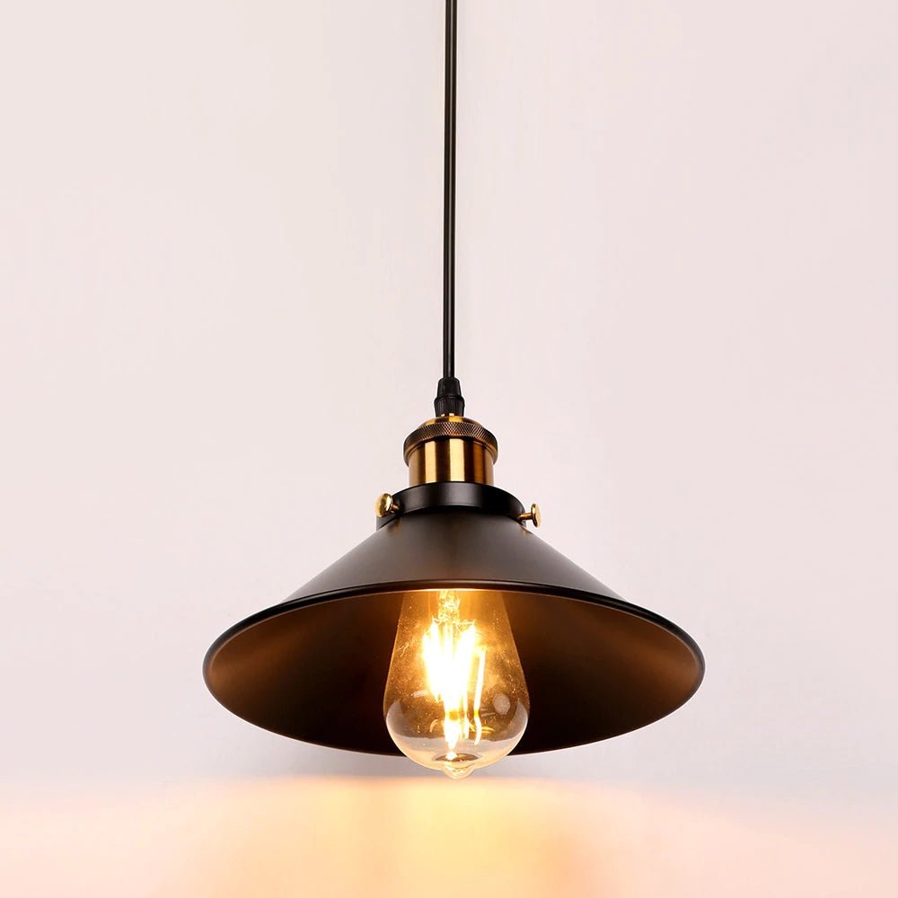 MIRODEMI® Industrial Retro Iron Pendant Light for Modern Interiors