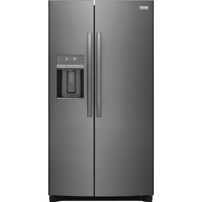 Frigidaire Gallery 25.6-cu ft Side-by-Side Refrigerator with Ice Maker and Water Dispenser
