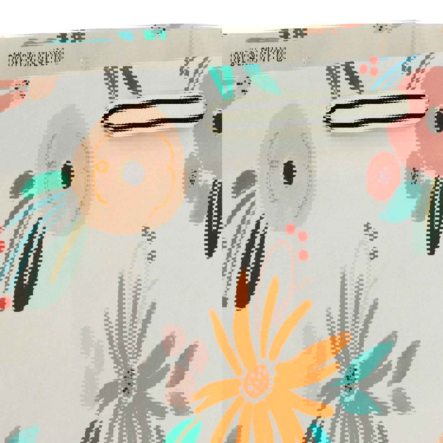 Hallmark 15 Dainty Floral Extra-Deep Gift Bag