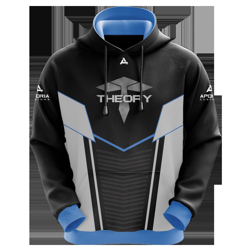 Theory Nation Sublimated Hoodie - Custom Fitted Polyester Hoodie