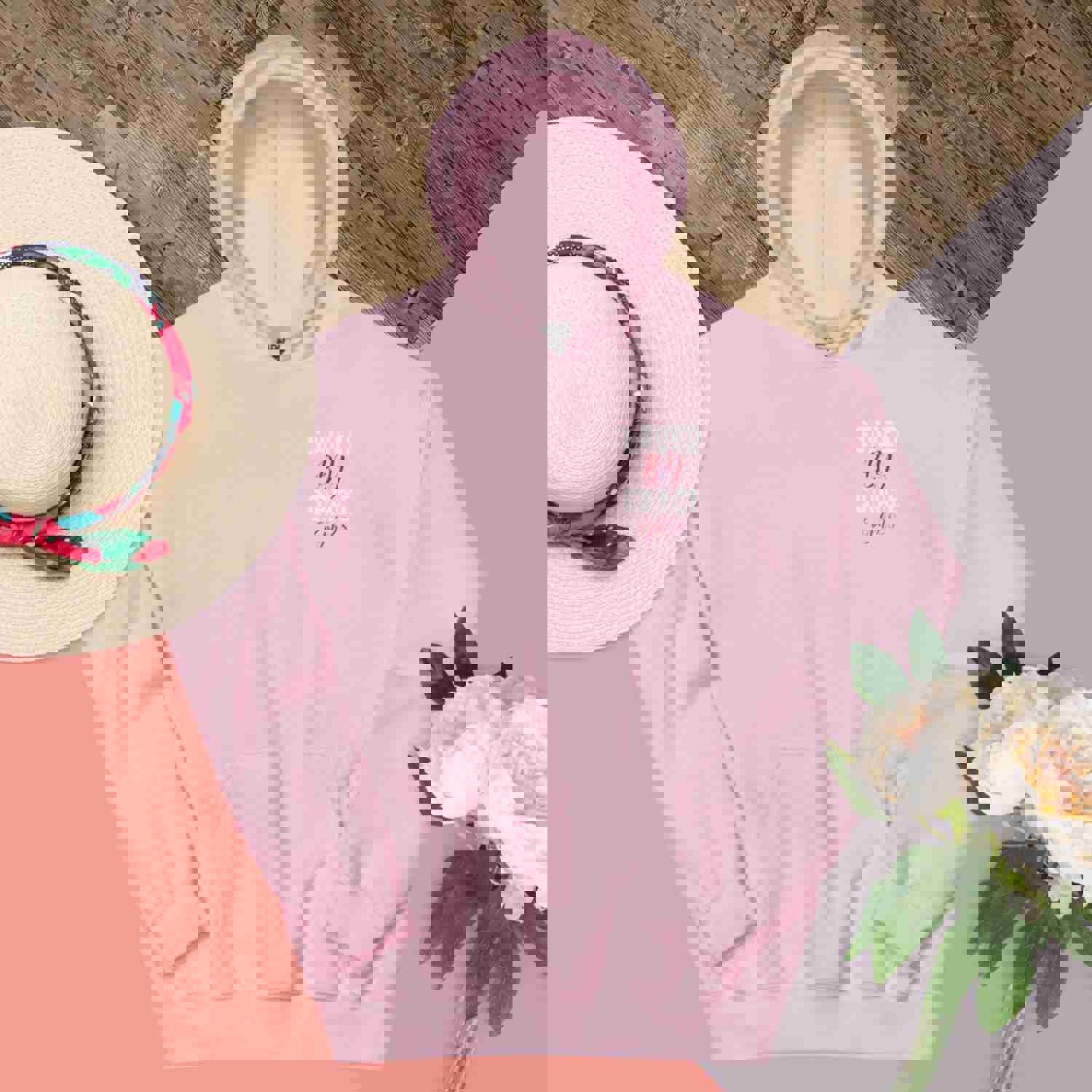 Christian Saved by Grace Two Sided Hoodie