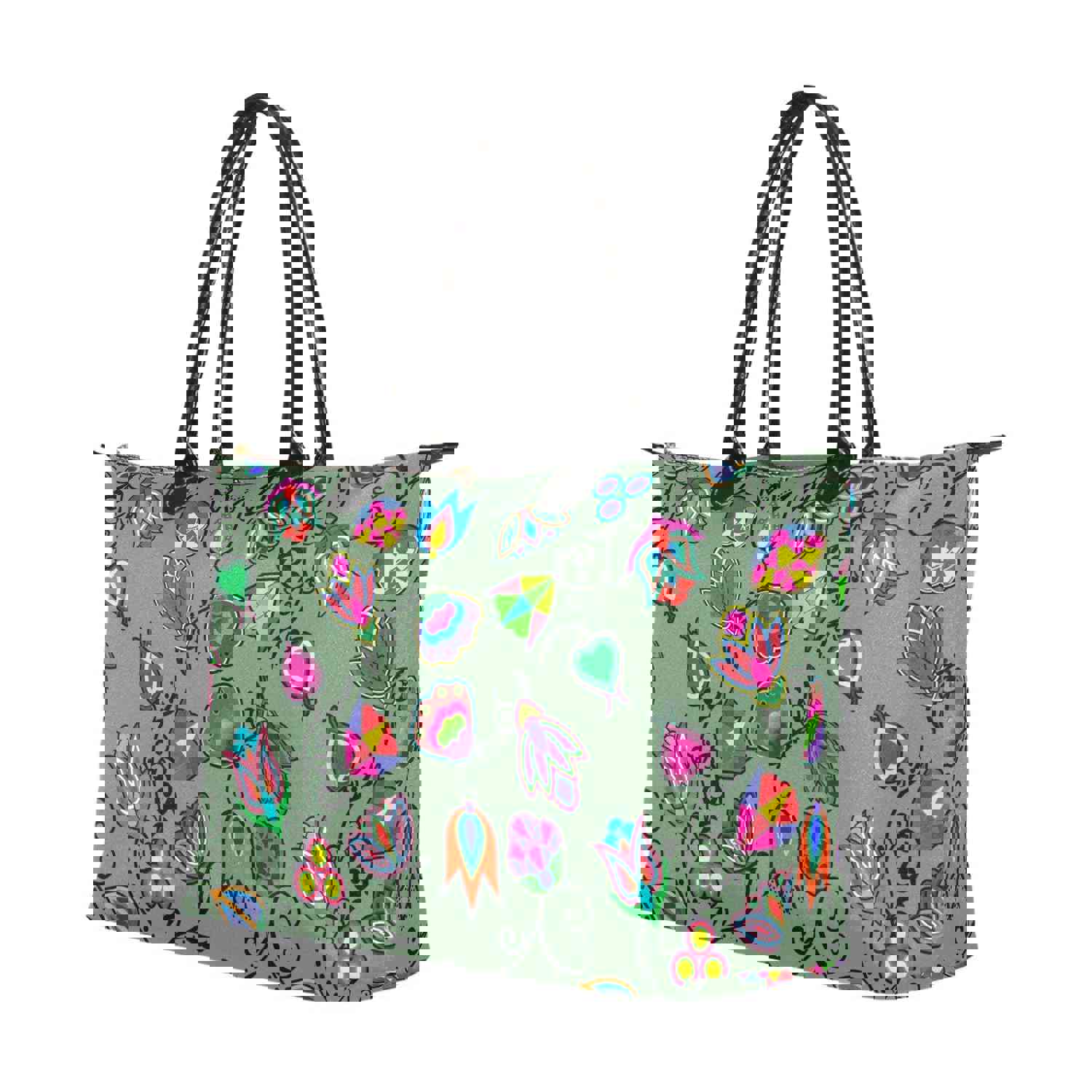 Indigenous Paisley Dark Sea Single-Shoulder Lady Handbag