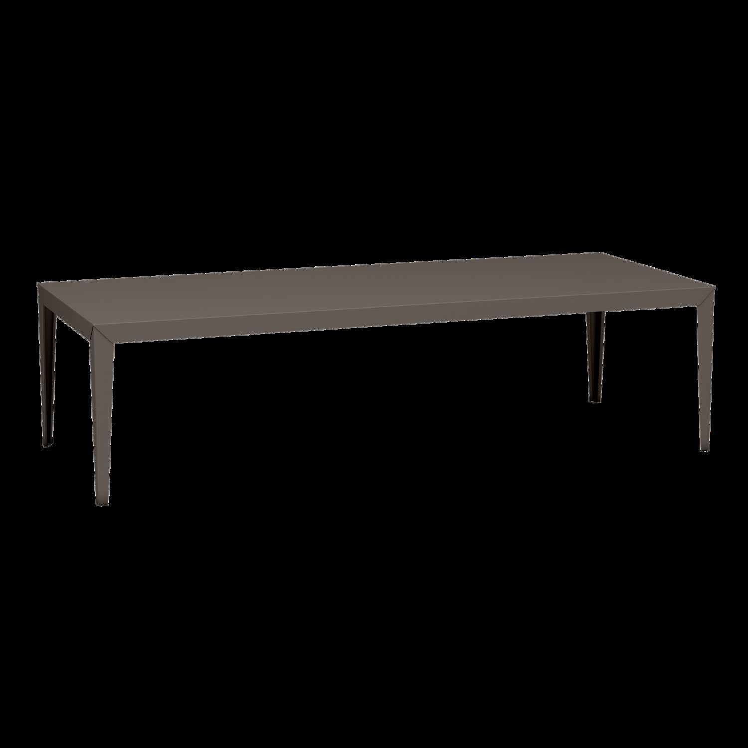 Zef Outdoor Rectangular Dining Table 110x45 - Customizable for Any Outdoor Setting