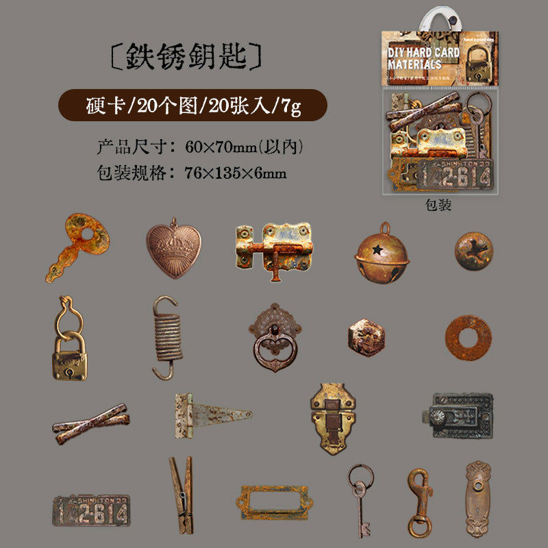 20 Pcs Gadget Stickers XXSZJ - Fun and Decorative Scrapbook Supplies