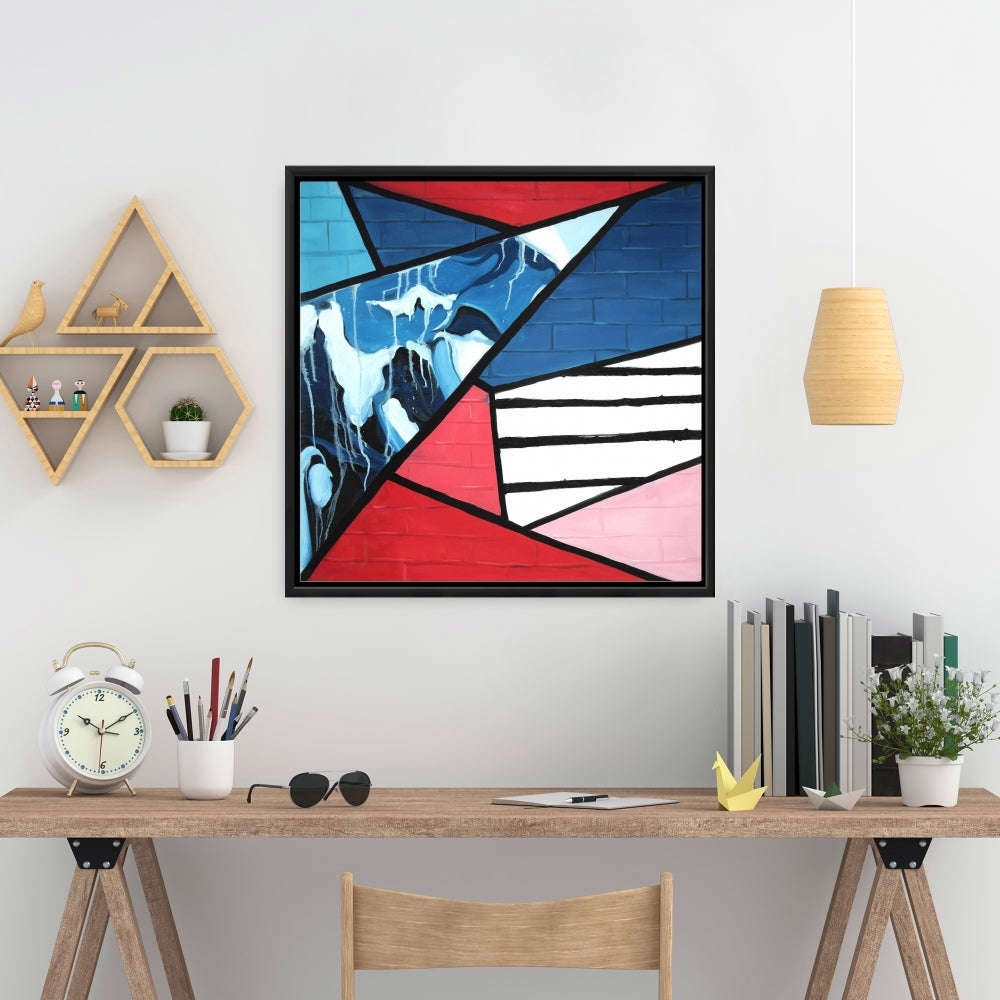 Diagonal Unity, Fine Art Gallery Wrapped Canvas 24x36