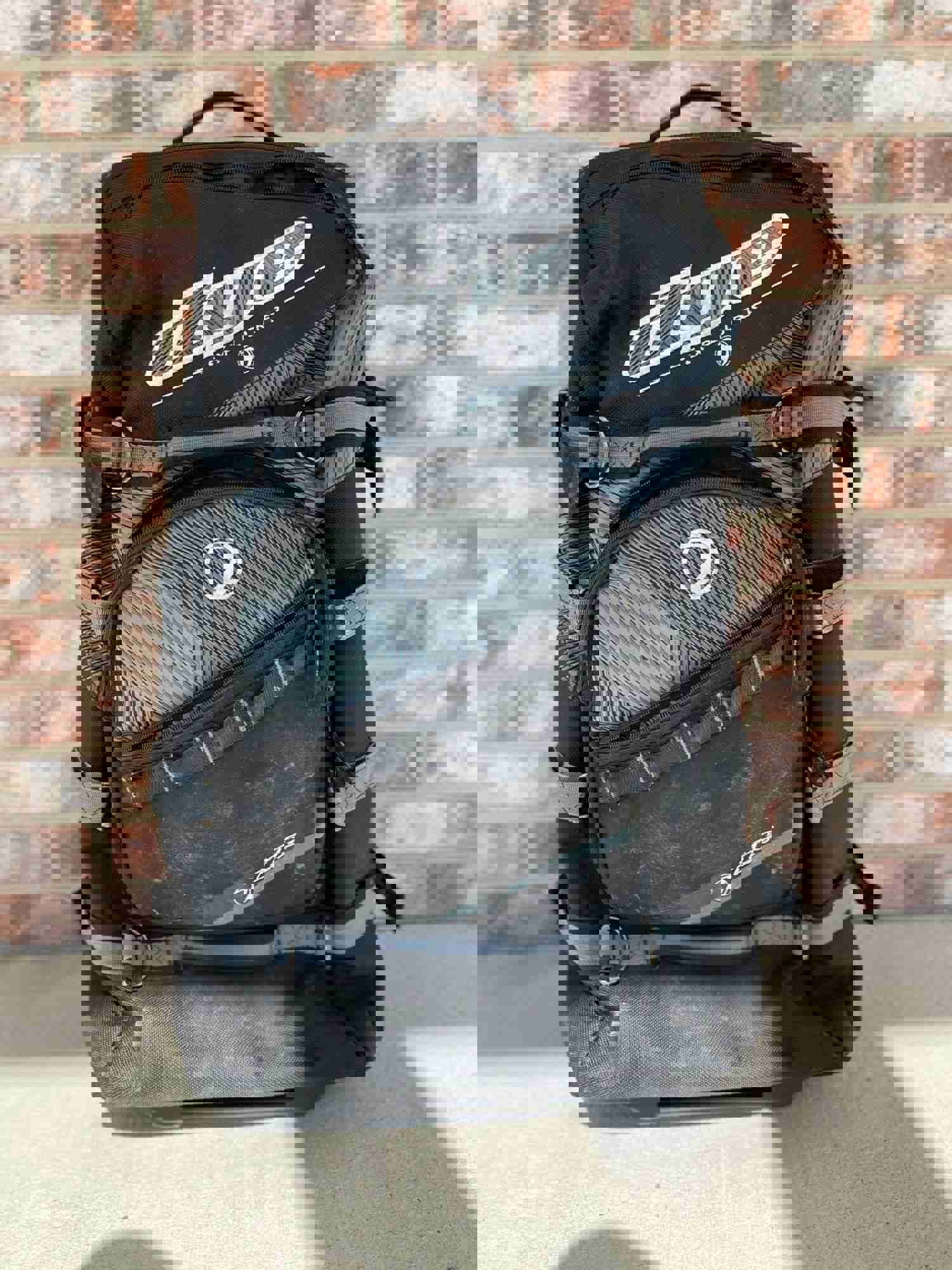 Used Dye Explorer Roller Gear Bag - Black/Grey