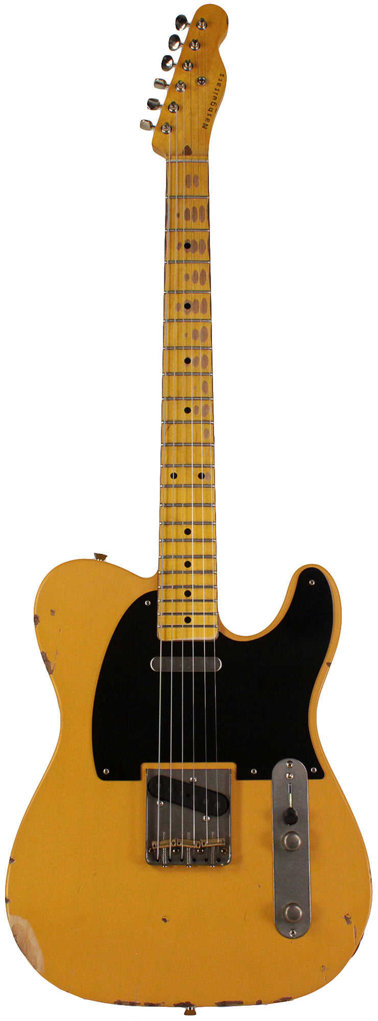 Nash T-52 Guitar, Butterscotch Blonde, Medium Aging